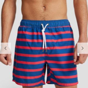 Mens Port Willunga Red Swim Short - Size LARGE